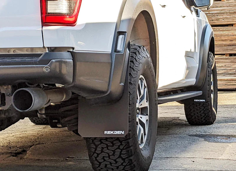 2017+ Ford F-250/350 SRW Trophy Sport Mud Flaps – REK GEN Vehicle