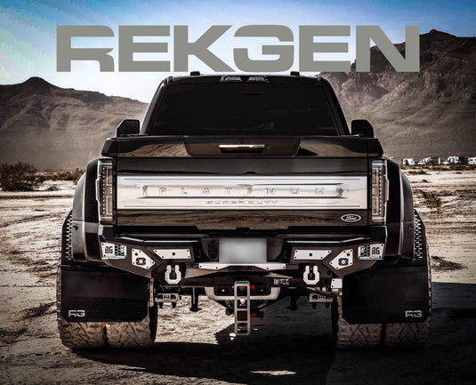Dually REK-mesh Mud Flaps