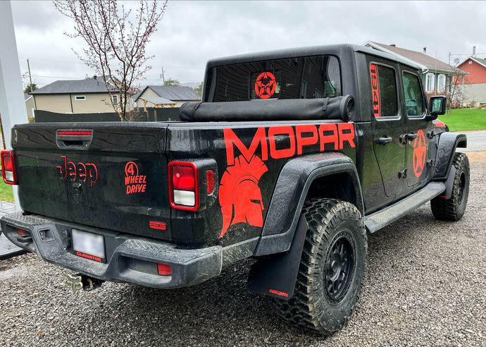 2020+ Jeep Gladiator (JT) Trophy Sport Mud Flaps