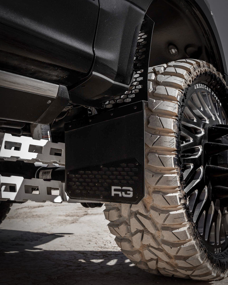 Load image into Gallery viewer, Dually REK-mesh Mud Flaps - Front and Rear Pair Combo
