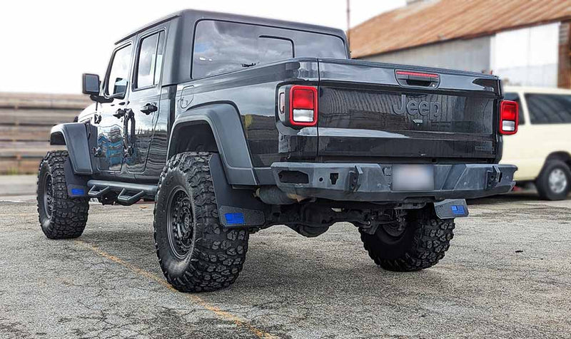Load image into Gallery viewer, 2020+ Jeep Gladiator (JT) Merica Mud Flaps
