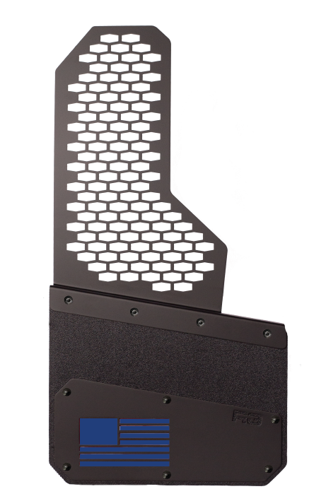 REK-mesh X Merica Universal Offset Mud Flaps - 1 Set = 2 flaps