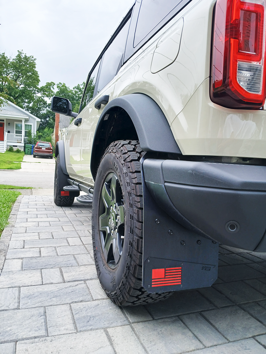 2021+ Ford Bronco Merica Mud Flaps