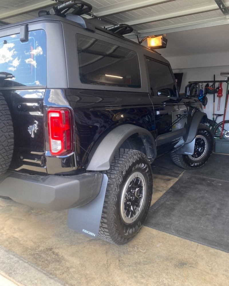 Load image into Gallery viewer, 2021+ Ford Bronco Trophy Sport Mud Flaps
