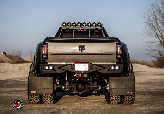 Dually REK-mesh Mud Flaps - Front and Rear Pair Combo