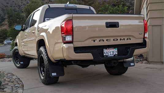 REK-mesh Baja Universal Offset Mud Flaps- 1 Set = 2 Flaps