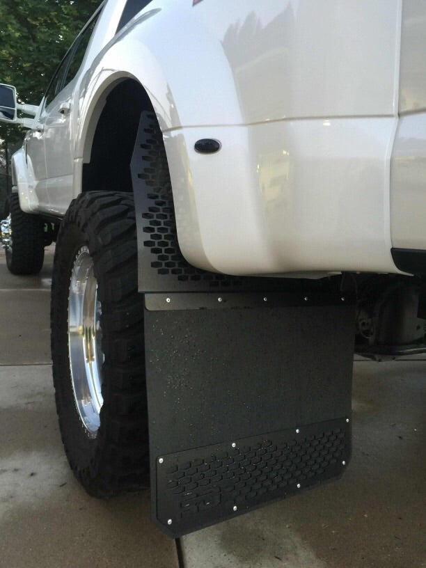 Load image into Gallery viewer, Dually REK-mesh Mud Flaps - Front and Rear Pair Combo
